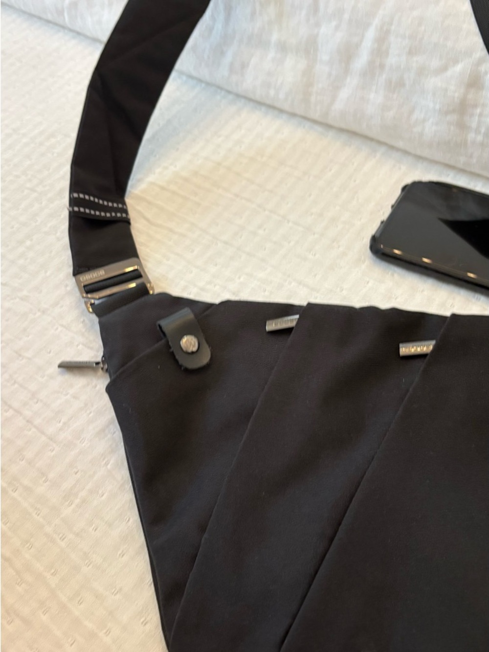 Black Crossbody Sling Bag